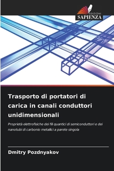 Paperback Trasporto di portatori di carica in canali conduttori unidimensionali [Italian] Book