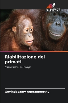 Paperback Riabilitazione dei primati [Italian] Book