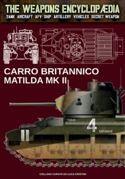 Paperback Carro britannico Matilda MK II [Italian] Book