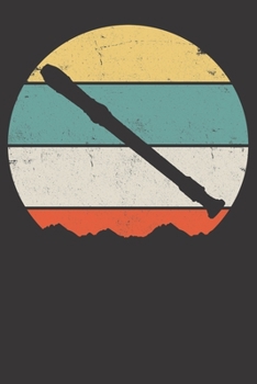 Notebook: Flute College Ruled 6x9 120 Pages