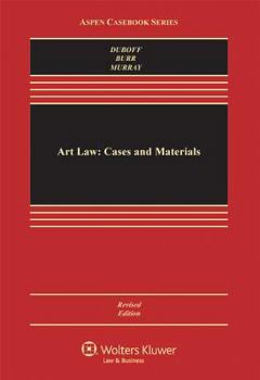 Hardcover Art Law: Cases and Materials Book