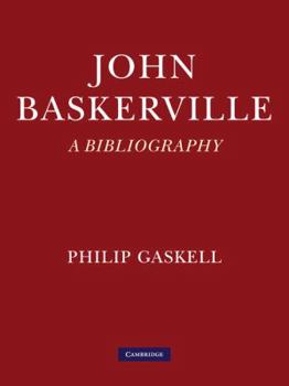 Paperback John Baskerville: A Bibliography Book