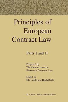 Paperback Principles of European Contract: 2 Volumes Book