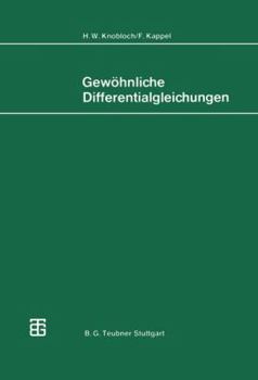 Paperback Gewöhnliche Differentialgleichungen [German] Book