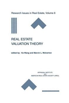 Paperback Real Estate Valuation Theory Book