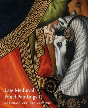 Paperback Late Medieval Panel Paintings. Volume 1: Methods, Materials and Meanings Book