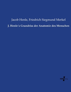 Paperback J. Henle´s Grundriss der Anatomie des Menschen [German] Book