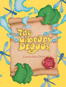 Hardcover The Library Dragon Book