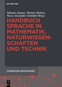 Hardcover Handbuch Sprache in Mathematik, Naturwissenschaften und Technik [German] Book