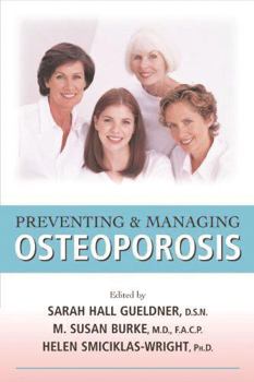 Paperback Preventing & Managing Osteoporosis Book