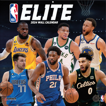 Calendar NBA Elite 2024 12x12 Wall Calendar Book