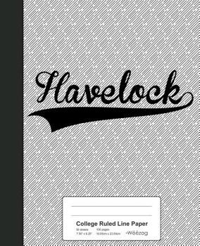 Paperback College Ruled Line Paper: HAVELOCK Notebook Book