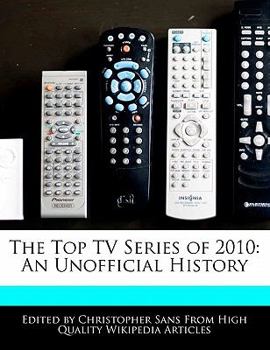 Paperback The Top TV Series of 2010: An Unofficial History Book