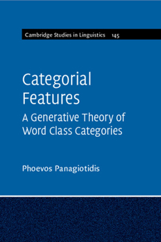 Paperback Categorial Features Book