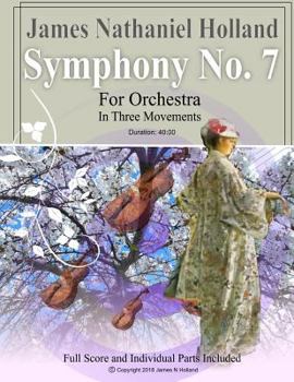 Paperback Symphony No. 7: For Orchestra in Three Movements Full Score and Individual Parts Book