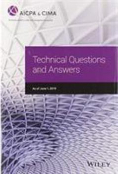 Paperback AICPA Technical Questions and Answers, 2019 Book