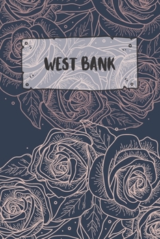 West Bank: Ruled Travel Diary Notebook or Journey  Journal - Lined Trip Pocketbook for Men and Women with Lines