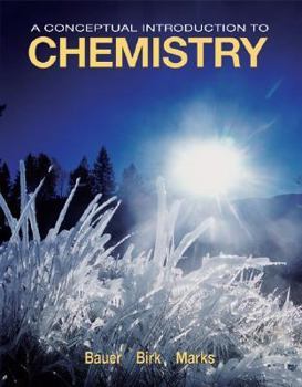Hardcover A Conceptual Introduction to Chemistry Book