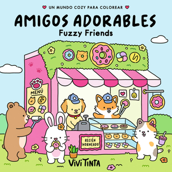 Paperback Amigos Adorables / Fuzzy Friends [Spanish] Book