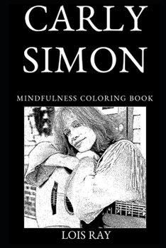 Paperback Carly Simon Mindfulness Coloring Book