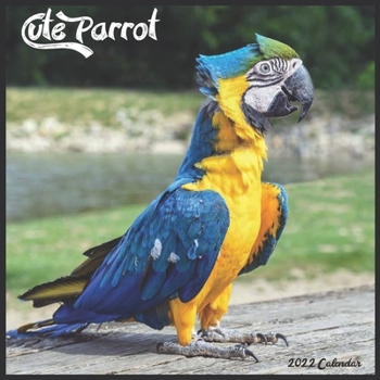 Cute Parrot 2022 Calendar: Official Parrot Birds 2022 Calendar, 16 Month