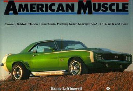 Hardcover American Muscle: Muscle Cars from the Otis Chandler Collection Book