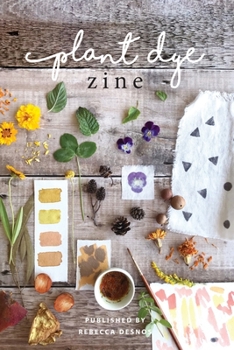 Paperback Plant Dye Zine Book