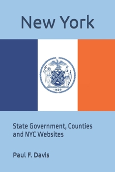 Paperback New York: State Government, Counties and NYC Websites Book