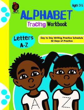 Paperback Alphabet Tracing Workbook Book