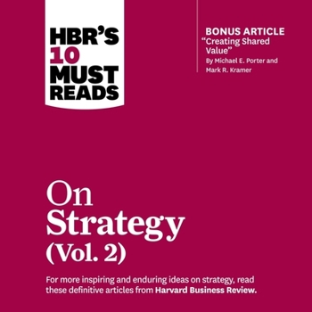 Audio CD Hbr's 10 Must Reads on Strategy, Vol. 2 Lib/E Book