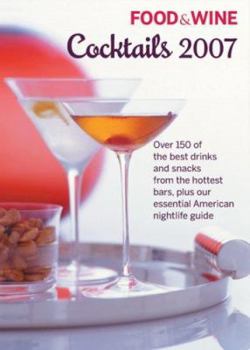 Paperback Food & Wine Cocktails Book