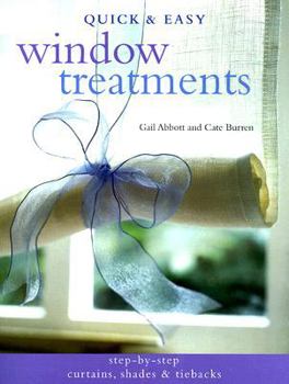 Paperback Quick & Easy Window Treatments Book