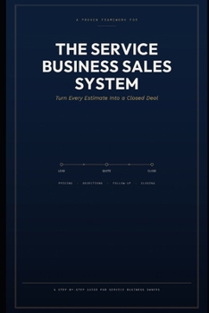 Paperback The Service Business Sales System Book