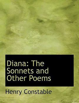 Paperback Diana: The Sonnets and Other Poems [Large Print] Book