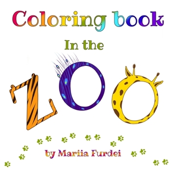 Paperback Coloring book In the Zoo Book