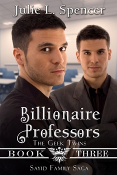 Paperback Billionaire Professors (The Geek Twins): Clean Romance Book