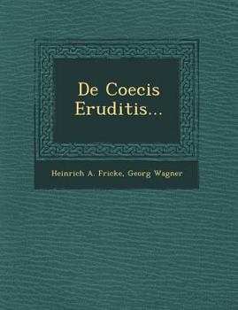 Paperback de Coecis Eruditis... Book