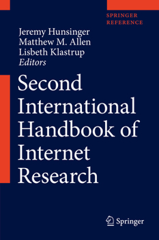 Hardcover Second International Handbook of Internet Research Book