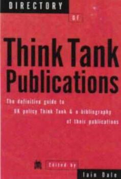 Paperback Directory of Think Tank Publications Book