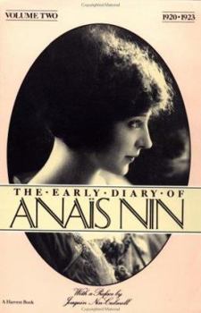 Paperback The Early Diary of Anais Nin, Vol. 2 (1920-1923) Book