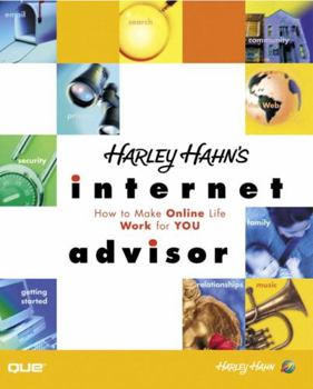 Paperback Harley Hahn's Internet Advisor Book