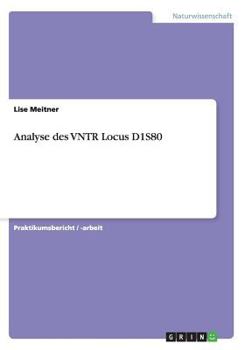 Paperback Analyse des VNTR Locus D1S80 [German] Book