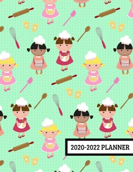 Paperback 2020-2022 Planner: 3 Year Planner - 36 Month Calendar Planner Diary for Next Three Years With Notes For Women And Girls - Baking Baker (8 Book