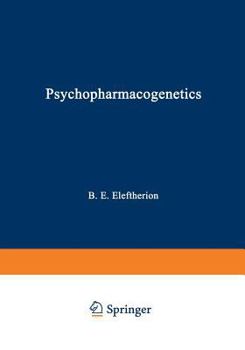 Paperback Psychopharmacogenetics Book