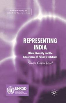 Paperback Representing India: Ethnic Diversity and the Governance of Public Institutions Book