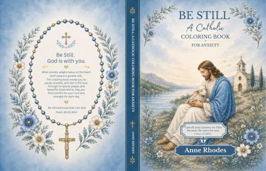 Be Still: A Catholic Coloring Book for Anxiety