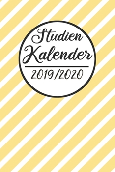 Studien Kalender 2019 / 2020: Semesterplaner 2019 2020 | Studienplaner A5, Semesterkalender, Timer, Uni Planer (German Edition)