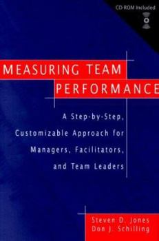 Hardcover Measuring Team Performance: A Step-By-Step, Customizable Approach for Managers, Facilitators, and Team Leaders [With CDROM] Book