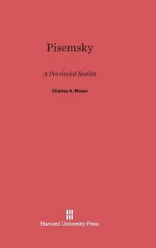 Hardcover Pisemsky: A Provincial Realist Book