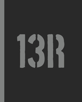 13R: A Blank Lined Composition Book for an Army Field Artillery Firefinder Radar Operator